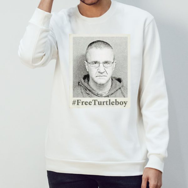 Aidan Kearney mugshot Polaroid Free Turtleboy shirt