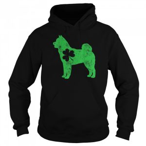 Akita Inu St Patricks Day Boys Girls Shamrock Dog shirt 5