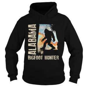 Alabama bigfoot hunter sunset shirt 1