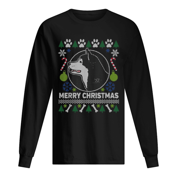 Alaskan Malamute Dog Breed Ugly Christmas Style Gifts shirt