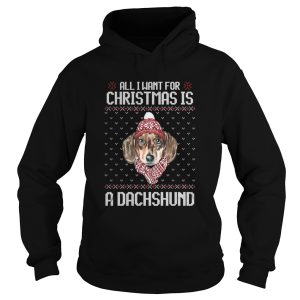 All I Want For Christmas Is A Dachshund Christmas shirt 1