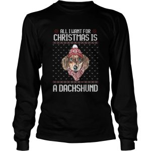 All I Want For Christmas Is A Dachshund Christmas shirt 2