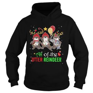 All Of The Otter Reindeer Christmas shirt