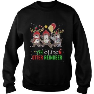 All Of The Otter Reindeer Christmas shirt 3