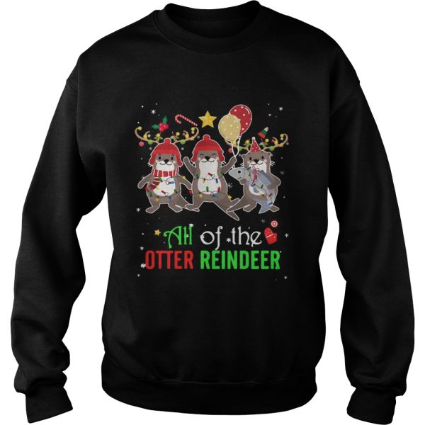 All Of The Otter Reindeer Christmas shirt