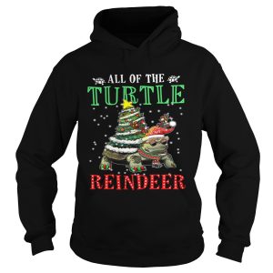 All of the Turtle reindeer light christmas shirt