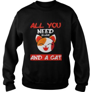 All you need is love and a cat shirt 3