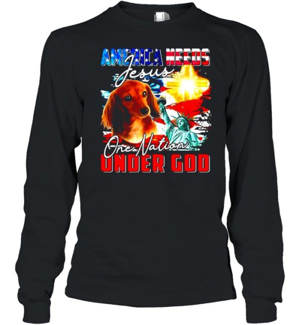 America Needs Jesus One Nation Under God T-shirt