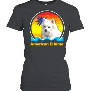 American Eskimo Vintage Retro T-shirt