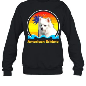 American Eskimo Vintage Retro T shirt 4