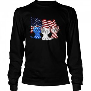 American Flag Cats shirt