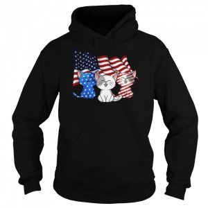 American Flag Cats shirt