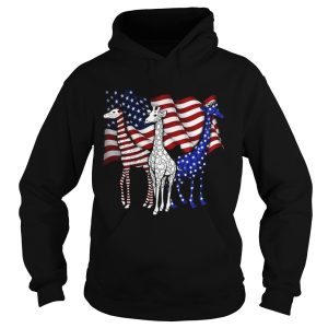 American Flag Giraffes shirt 1