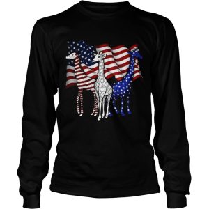 American Flag Giraffes shirt 2