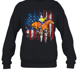 American Flag Horse Racing shirt 2