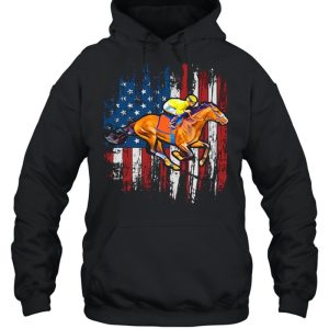 American Flag Horse Racing shirt 3