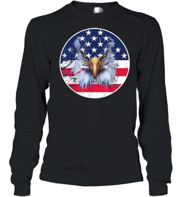 American Flag Patriotic Eagle 4th of July Shirt