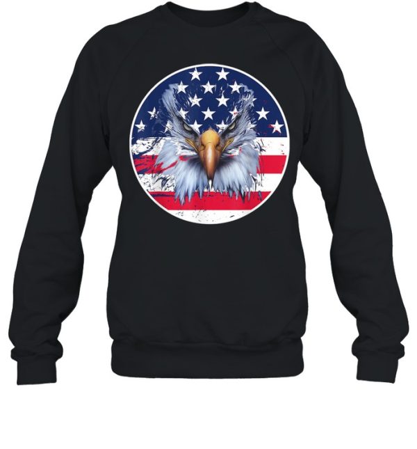 American Flag Patriotic Eagle 4th of July Shirt