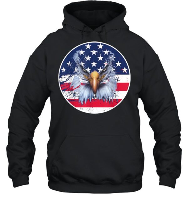 American Flag Patriotic Eagle 4th of July Shirt