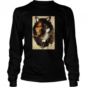 American Indian Native Wolf Eagle shirt