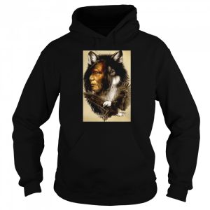 American Indian Native Wolf Eagle shirt 3