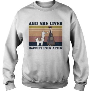 And she lives happily ever after vintage shirt