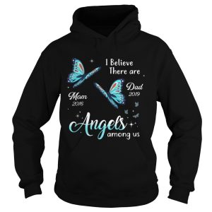 Angels Among Us Butterfly Memorial Personalized shirt 1