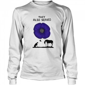 Animal They Also Served Purple Poppy Shirt 3