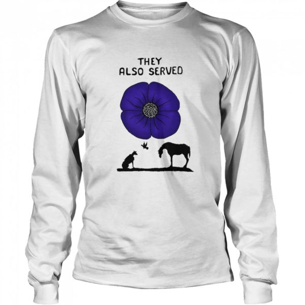 Animal They Also Served Purple Poppy Shirt