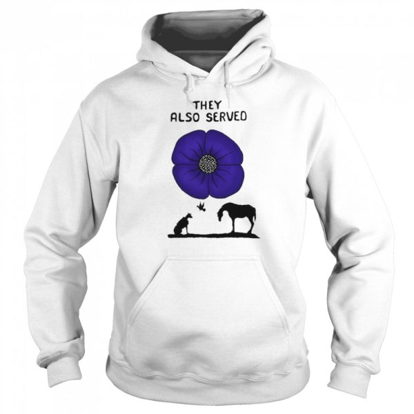 Animal They Also Served Purple Poppy Shirt