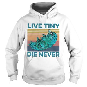 Animal live tiny die never vintage shirt 1