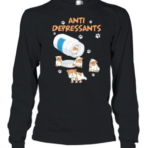 Antidepressants pug shirt 1