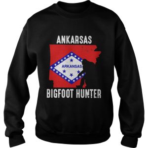 Arkansas bigfoot hunter flag shirt