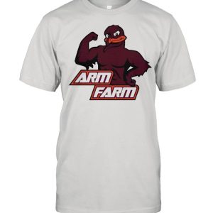 Arm Farm Virginia Tech Hokies Football Shirt