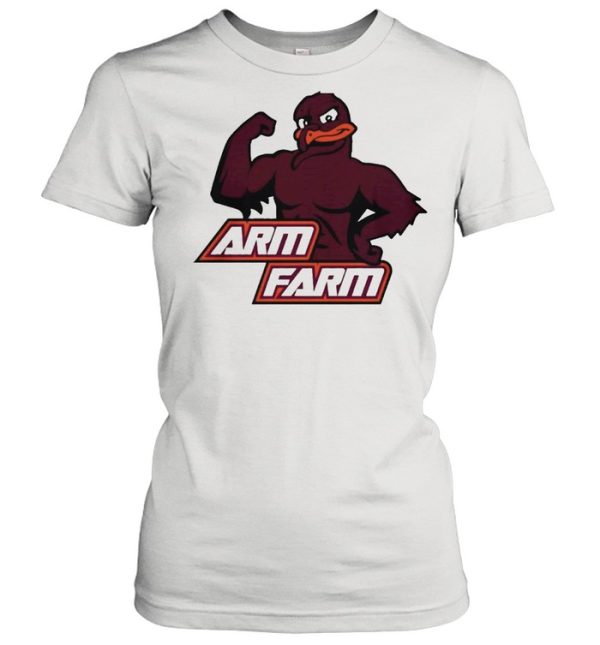 Arm Farm Virginia Tech Hokies Football Shirt