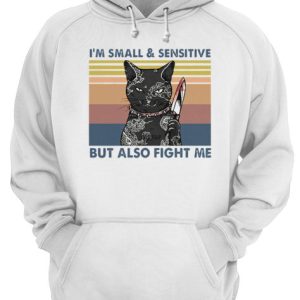 Assassin Black Cat Im Small amp Sensitive But Also Fight Me Vintage shirt 3