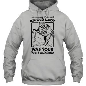 Assuming I'm Just An Old Lady Was Your First Mistake Cowboy shirt 3