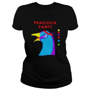 Auburn Peacock party shirt 2