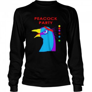 Auburn Peacock party shirt 3