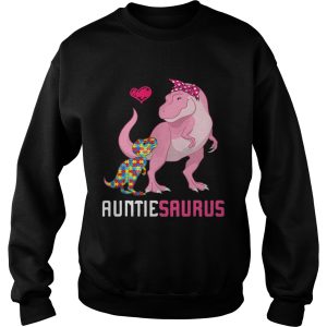 Auntie Sarus Mother And Baby Dinosaur LGBT shirt 2