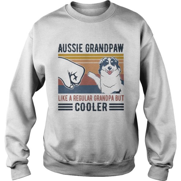 Aussie Grandpaw like a regular grandpa but cooler vintage retro shirt