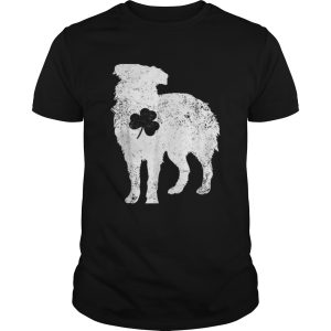 Australian Shepherd Irish Clover St Patrick Day Dog shirt