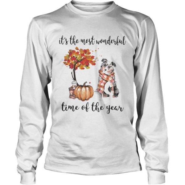 Australian Shepherd its the most wonderful time of the year shirt