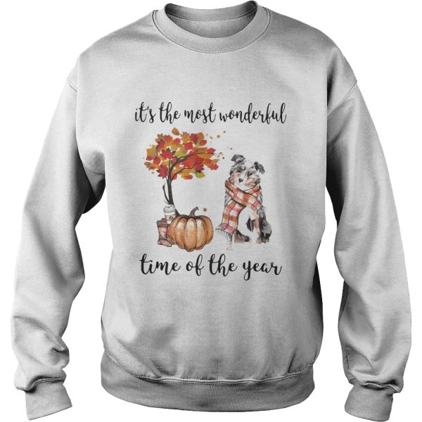 Australian Shepherd its the most wonderful time of the year shirt