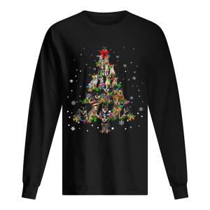 Australian cattle dog Christmas Tree T-Shirt