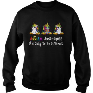 Autism Awareness Its Okay To Be Different shirt 2