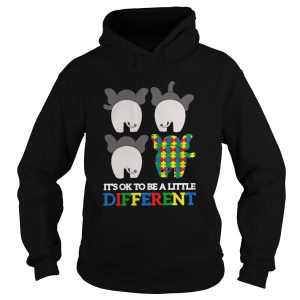 Autism Elephant Its Ok To Be A Little Different shirt 1