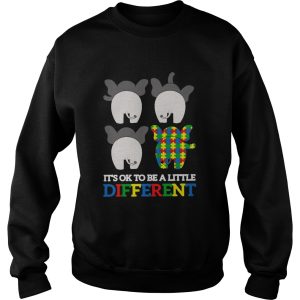 Autism Elephant Its Ok To Be A Little Different shirt