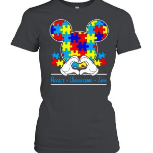 Autism Mickey Mouse accept understand love shirt