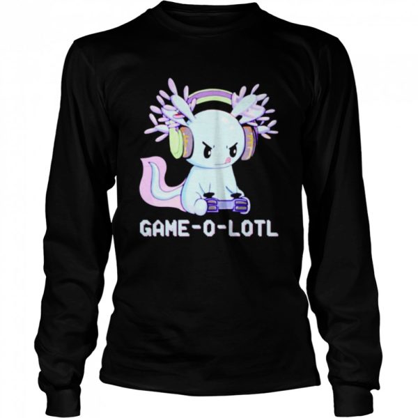 Axolotl gamer games-o-lotl shirt